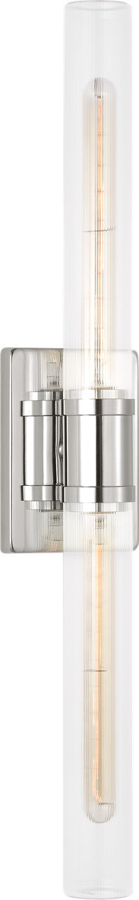 Myhouse Lighting Visual Comfort Studio - 4665002CF-05 - Two Light Vanity - Keaton - Chrome/Chrome