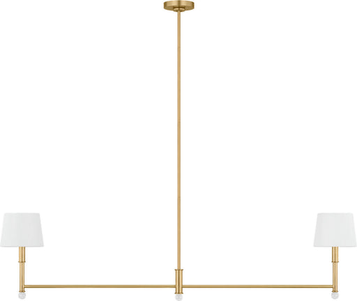 Myhouse Lighting Visual Comfort Studio - AC1182GD - Two Light Linear Chandelier - Greard - Gild/Gild