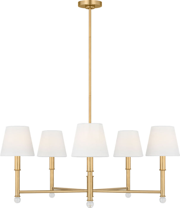 Myhouse Lighting Visual Comfort Studio - AC1195GD - Five Light Chandelier - Greard - Gild/Gild