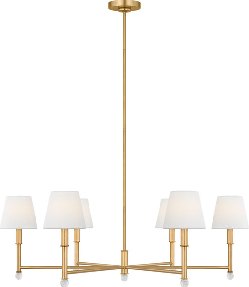 Myhouse Lighting Visual Comfort Studio - AC1206GD - Six Light Chandelier - Greard - Gild/Gild