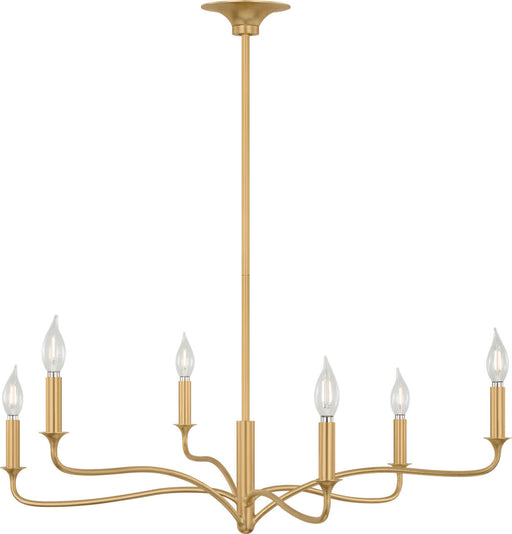 Myhouse Lighting Visual Comfort Studio - AC1226GD - Six Light Chandelier - Chatsworth - Gild/Gild
