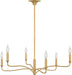 Myhouse Lighting Visual Comfort Studio - AC1226GD - Six Light Chandelier - Chatsworth - Gild/Gild
