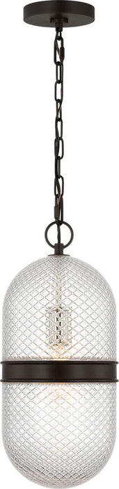 Myhouse Lighting Visual Comfort Studio - AP1291AI - One Light Pendant - Lucinda - Aged Iroged Iron