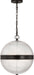 Myhouse Lighting Visual Comfort Studio - AP1303AI - Three Light Pendant - Lucinda - Aged Iroged Iron