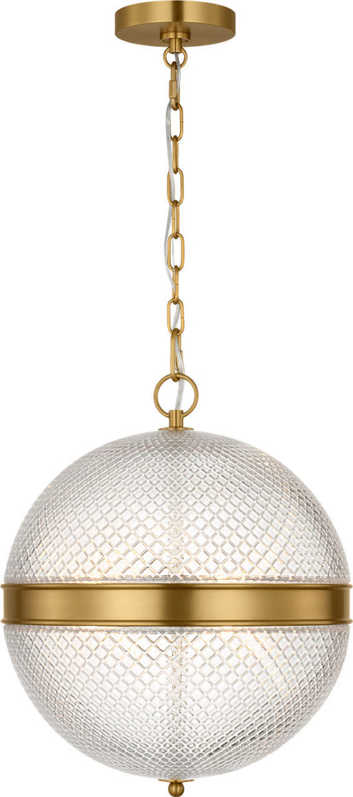 Myhouse Lighting Visual Comfort Studio - AP1303BBS - Three Light Pendant - Lucinda - Burnished Brass/Burnished Brass