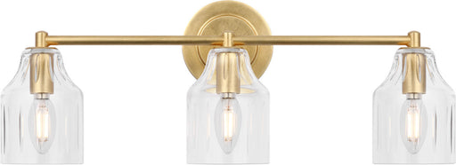 Myhouse Lighting Visual Comfort Studio - AV1013GD - Three Light Bath - Augusta - Gild/Gild