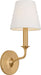 Myhouse Lighting Visual Comfort Studio - AW1231GD - One Light Wall Sconce - Chatsworth - Gild/Gild