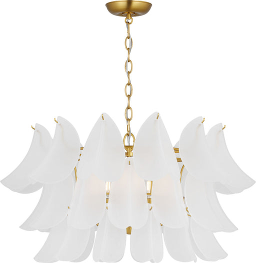 Myhouse Lighting Visual Comfort Studio - CC1825BBS - Five Light Chandelier - Chloe - Burnished Brass/Burnished Brass