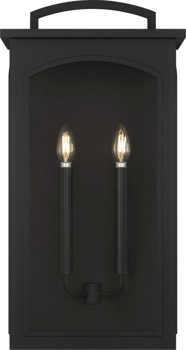 Myhouse Lighting Visual Comfort Studio - CO1572TXB - Two Light Wall Lantern - Modesto - Textured Black/Textured Black