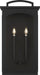 Myhouse Lighting Visual Comfort Studio - CO1572TXB - Two Light Wall Lantern - Modesto - Textured Black/Textured Black