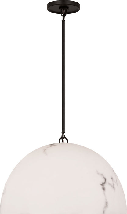 Myhouse Lighting Visual Comfort Studio - CP1481AI - One Light Pendant - Savina - Aged Iroged Iron