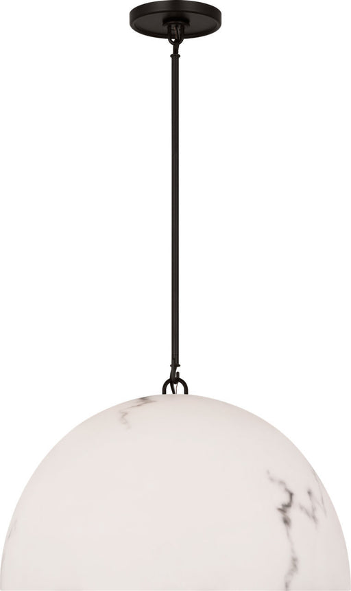 Myhouse Lighting Visual Comfort Studio - CP1481AI - One Light Pendant - Savina - Aged Iroged Iron