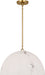 Myhouse Lighting Visual Comfort Studio - CP1481BBS - One Light Pendant - Savina - Burnished Brass/Burnished Brass