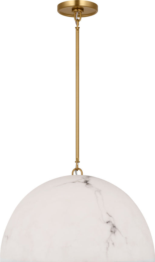 Myhouse Lighting Visual Comfort Studio - CP1481BBS - One Light Pendant - Savina - Burnished Brass/Burnished Brass