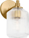Myhouse Lighting Visual Comfort Studio - CV1091BBS - One Light Bath - Barstow - Burnished Brass/Burnished Brass