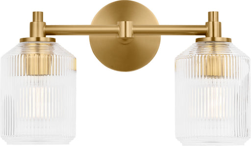 Myhouse Lighting Visual Comfort Studio - CV1092BBS - Two Light Bath - Barstow - Burnished Brass/Burnished Brass
