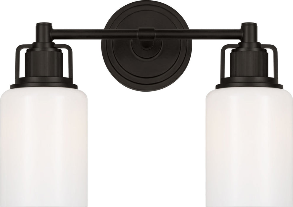 Myhouse Lighting Visual Comfort Studio - CV1112AI - Two Light Bath - Ashford - Aged Iroged Iron