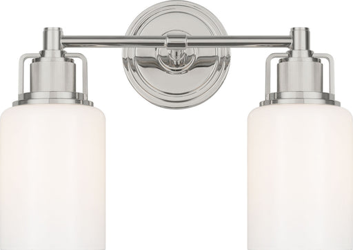 Myhouse Lighting Visual Comfort Studio - CV1112PN - Two Light Bath - Ashford - Polished Nickel/Polished Nickel