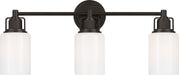 Myhouse Lighting Visual Comfort Studio - CV1113AI - Three Light Bath - Ashford - Aged Iroged Iron