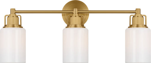 Myhouse Lighting Visual Comfort Studio - CV1113BBS - Three Light Bath - Ashford - Burnished Brass/Burnished Brass