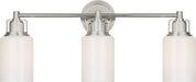Myhouse Lighting Visual Comfort Studio - CV1113PN - Three Light Bath - Ashford - Polished Nickel/Polished Nickel