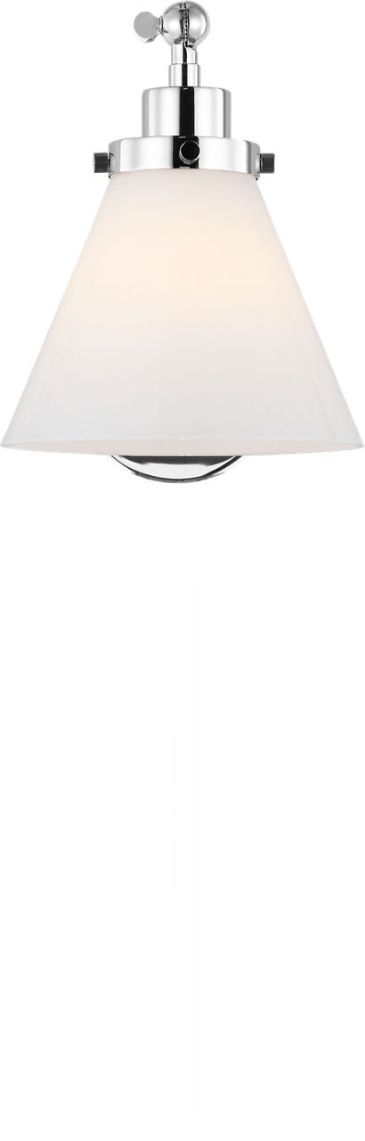 Myhouse Lighting Visual Comfort Studio - CW1121PNMG - One Light Wall Sconce - Wellfleet - Polished Nickel/Polished Nickel