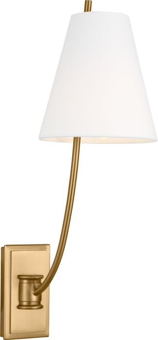 Myhouse Lighting Visual Comfort Studio - CW1431BBS - One Light Wall Sconce - Marina - Burnished Brass/Burnished Brass