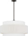 Myhouse Lighting Visual Comfort Studio - EP1184AI - Four Light Hanging Shade - Belaro - Aged Iroged Iron