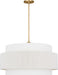 Myhouse Lighting Visual Comfort Studio - EP1184GD - Four Light Hanging Shade - Belaro - Gild/Gild