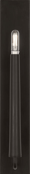 Myhouse Lighting Visual Comfort Studio - EW1241AI - One Light Wall Sconce - Lois - Aged Iroged Iron