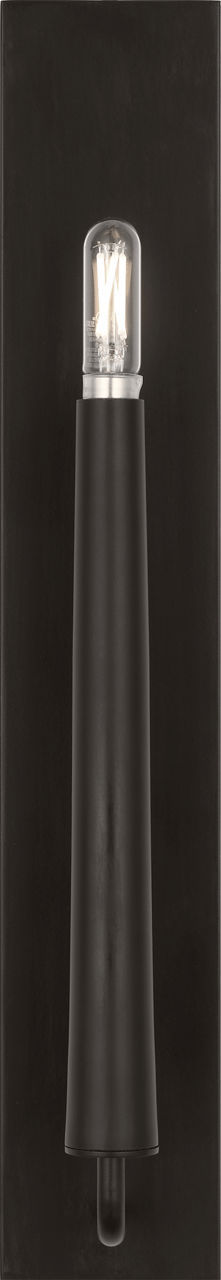 Myhouse Lighting Visual Comfort Studio - EW1241AI - One Light Wall Sconce - Lois - Aged Iroged Iron