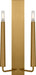 Myhouse Lighting Visual Comfort Studio - EW1252BBS - Two Light Wall Sconce - Lois - Burnished Brass/Burnished Brass