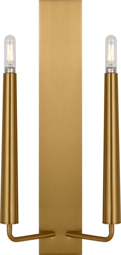 Myhouse Lighting Visual Comfort Studio - EW1252BBS - Two Light Wall Sconce - Lois - Burnished Brass/Burnished Brass