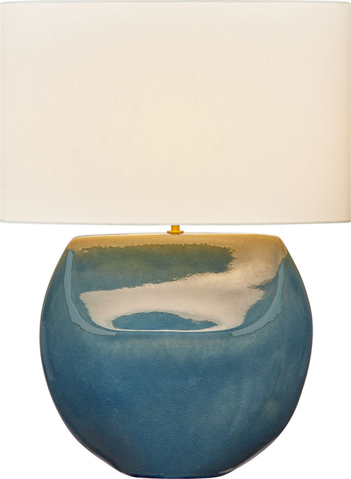 Myhouse Lighting Visual Comfort Studio - HT1161DOC - One Light Table Lamp - Pente - Deep Ocean Crackle/Deep Ocean Crackle