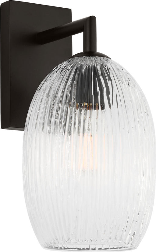 Myhouse Lighting Visual Comfort Studio - HW1001AI - One Light Wall Sconce - Serafina - Aged Iroged Iron