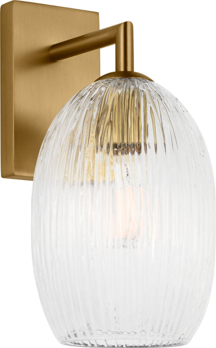 Myhouse Lighting Visual Comfort Studio - HW1001BBS - One Light Wall Sconce - Serafina - Burnished Brass/Burnished Brass