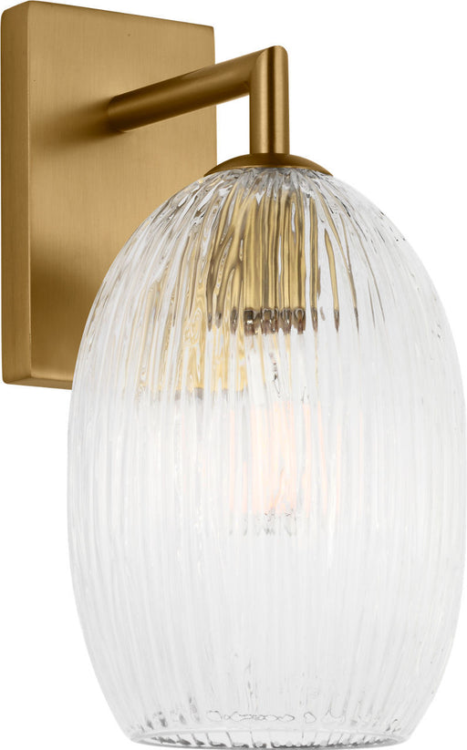 Myhouse Lighting Visual Comfort Studio - HW1001BBS - One Light Wall Sconce - Serafina - Burnished Brass/Burnished Brass