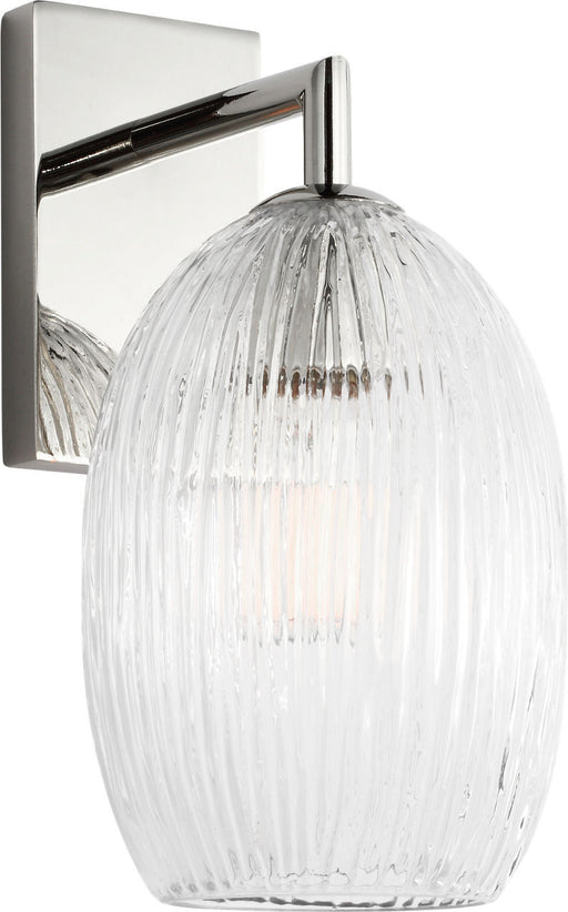 Myhouse Lighting Visual Comfort Studio - HW1001PN - One Light Wall Sconce - Serafina - Polished Nickel/Polished Nickel