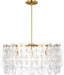 Myhouse Lighting Visual Comfort Studio - KSC1158BBS - Eight Light Chandelier - Candace - Burnished Brass/Burnished Brass