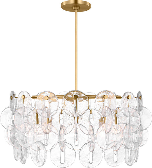 Myhouse Lighting Visual Comfort Studio - KSC1165BBS - Five Light Chandelier - Candace - Burnished Brass/Burnished Brass