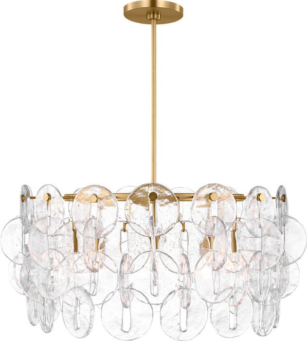 Myhouse Lighting Visual Comfort Studio - KSC1165BBS - Five Light Chandelier - Candace - Burnished Brass/Burnished Brass