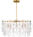 Myhouse Lighting Visual Comfort Studio - KSC1165BBS - Five Light Chandelier - Candace - Burnished Brass/Burnished Brass