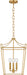 Myhouse Lighting Visual Comfort Studio - KSC1183BBS - Three Light Lantern - Carlyle - Burnished Brass/Burnished Brass
