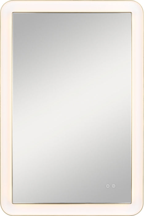 Myhouse Lighting Visual Comfort Studio - KSMRIL106BBS - LED Mirror - Chopin - Burnished Brass/Burnished Brass