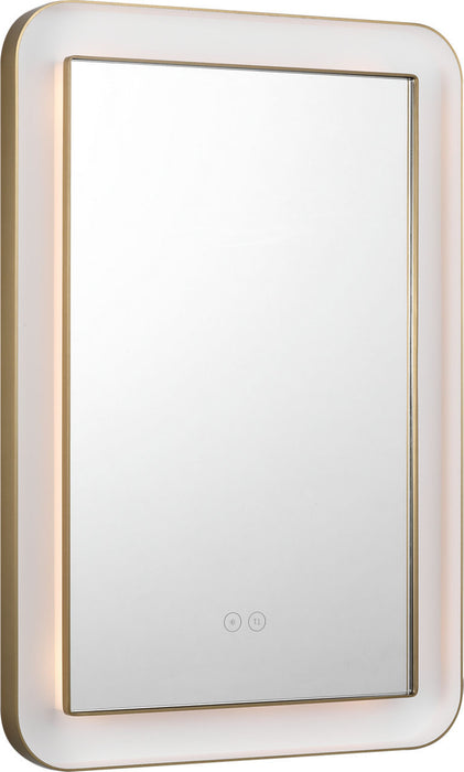Myhouse Lighting Visual Comfort Studio - KSMRIL107BBS - LED Mirror - Chopin - Burnished Brass/Burnished Brass