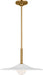 Myhouse Lighting Visual Comfort Studio - KSP1191BBS - LED Pendant - Endicott - Burnished Brass/Burnished Brass