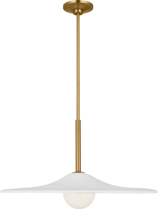 Myhouse Lighting Visual Comfort Studio - KSP1201BBS - LED Pendant - Endicott - Burnished Brass/Burnished Brass
