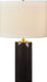 Myhouse Lighting Visual Comfort Studio - KST1241CBK - One Light Table Lamp - Lauren - Black Ceramic/Black Ceramic