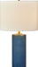 Myhouse Lighting Visual Comfort Studio - KST1241DOC - One Light Table Lamp - Lauren - Deep Ocean Crackle/Deep Ocean Crackle