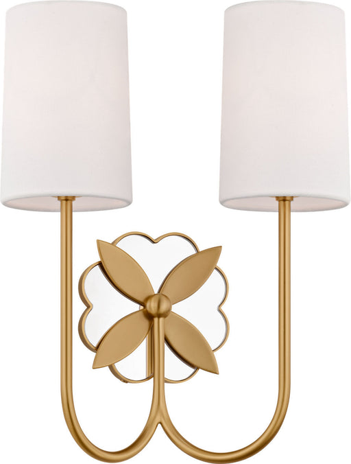 Myhouse Lighting Visual Comfort Studio - KSW1192BBS - Two Light Wall Sconce - Spencer - Burnished Brass/Burnished Brass